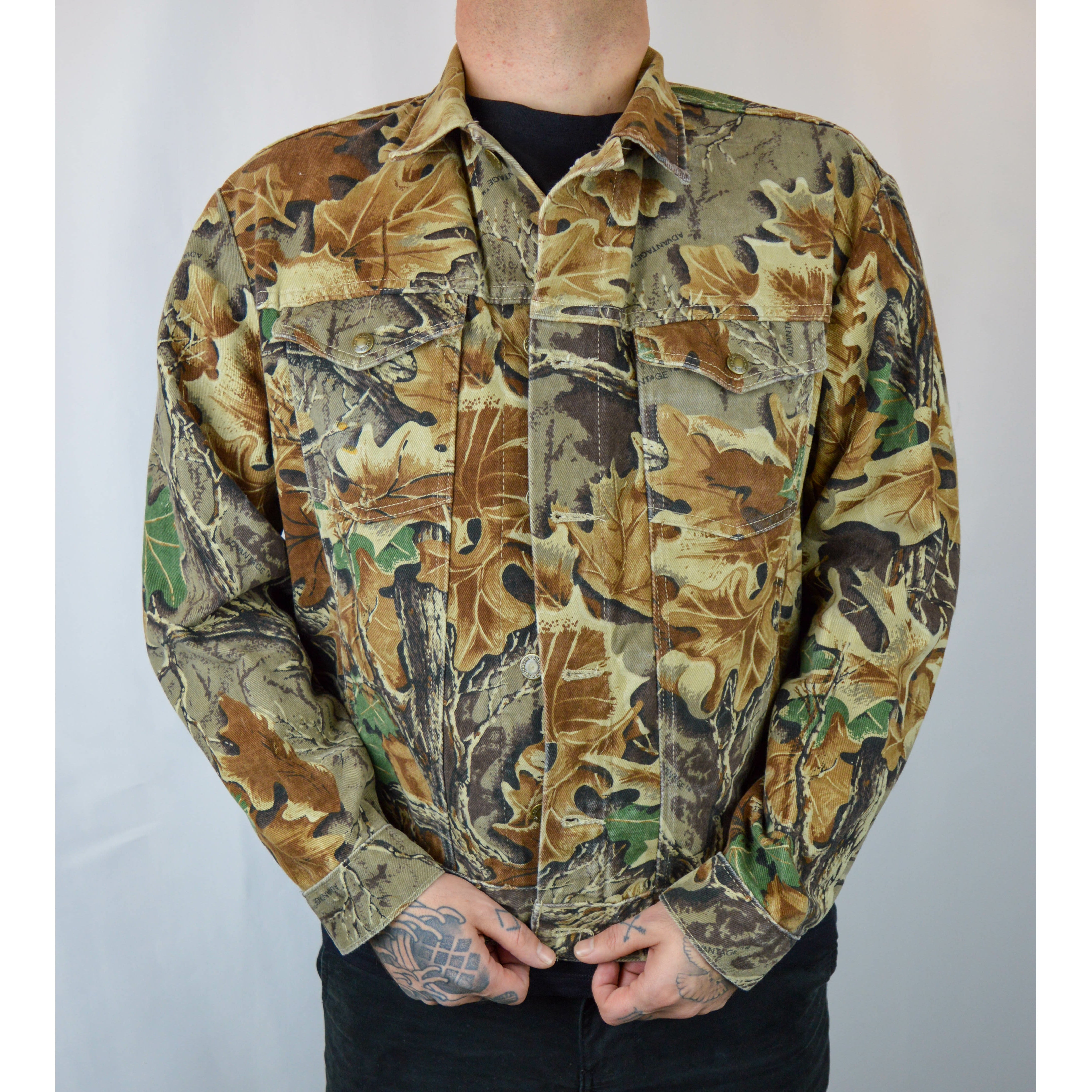 Vintage Wrangler camo denim jacket – Third Earth Clothing