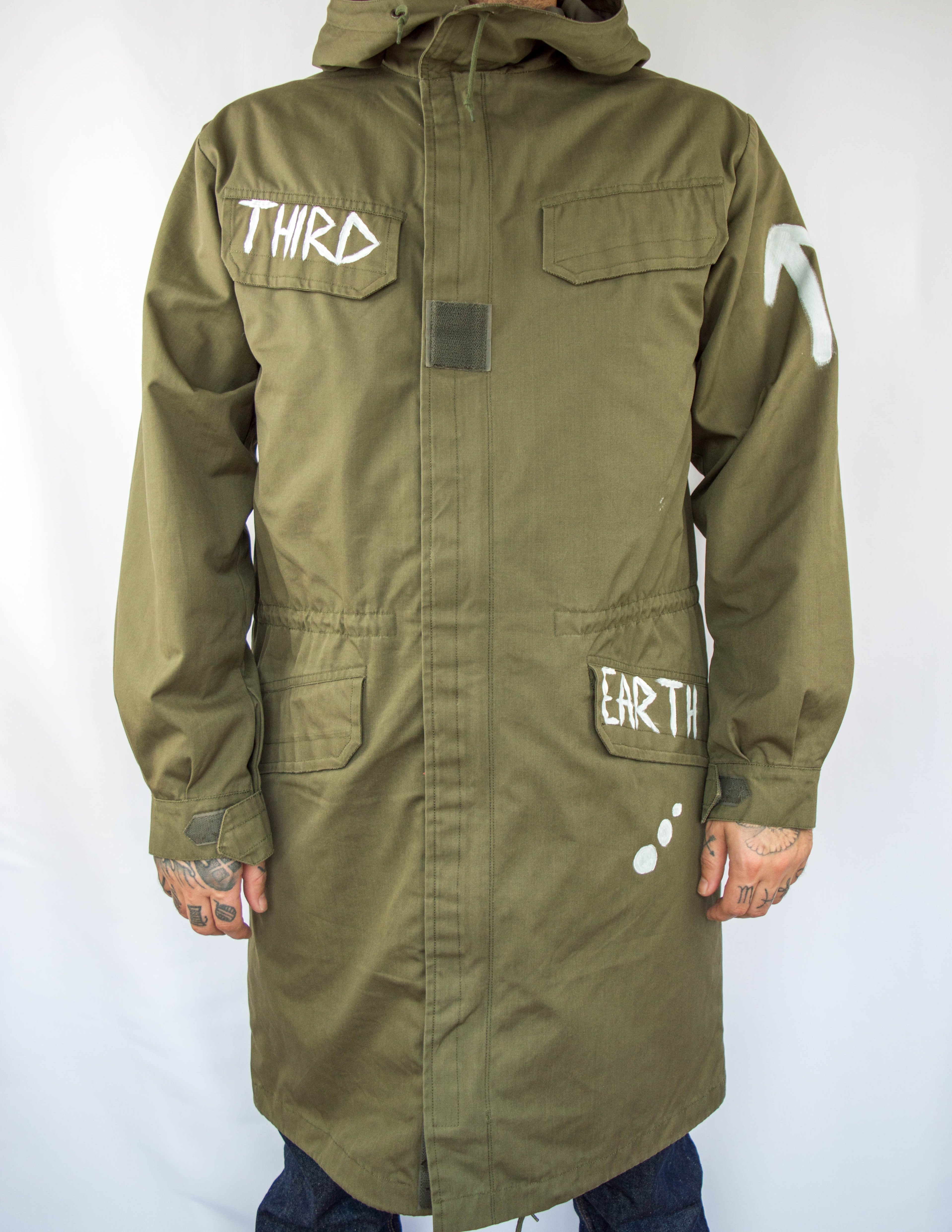 Vintage french Military winter Parker Jacket – Third Earth Clothing